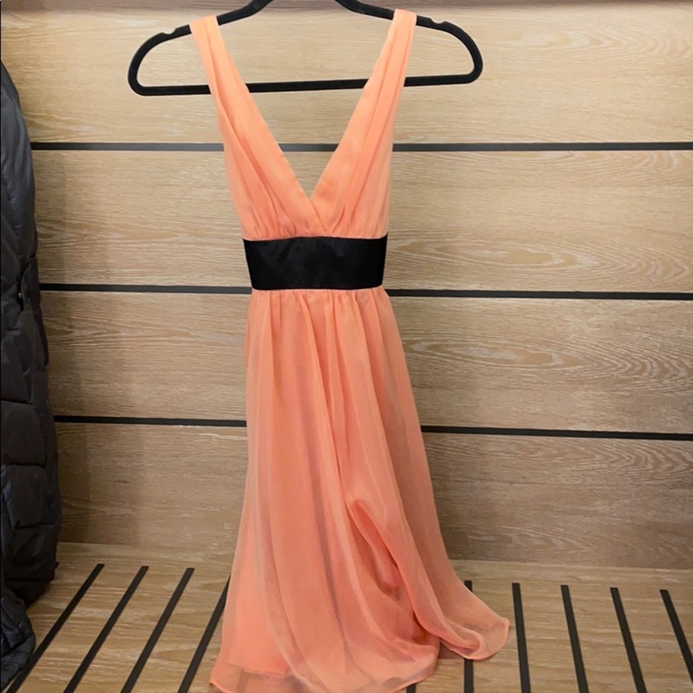 Coral dress
